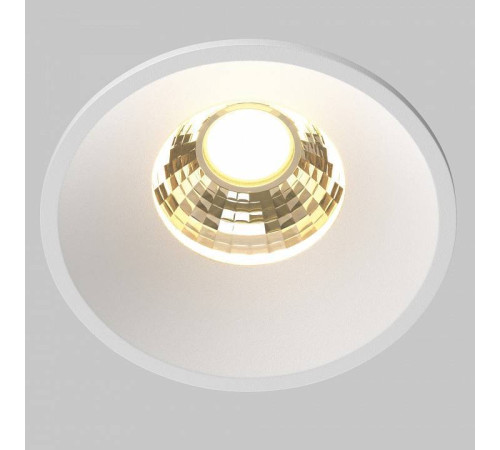 Встраиваемый светильник Maytoni Round DL058-7W2.7K-W