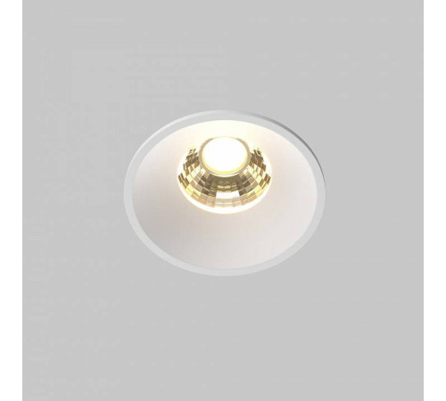 Встраиваемый светильник Maytoni Round DL058-7W2.7K-W