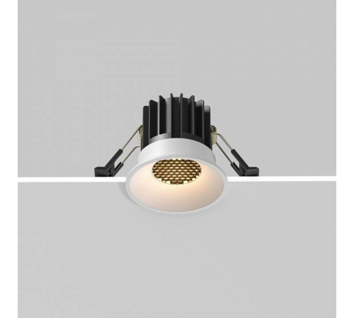 Встраиваемый светильник Maytoni Round DL058-7W2.7K-W