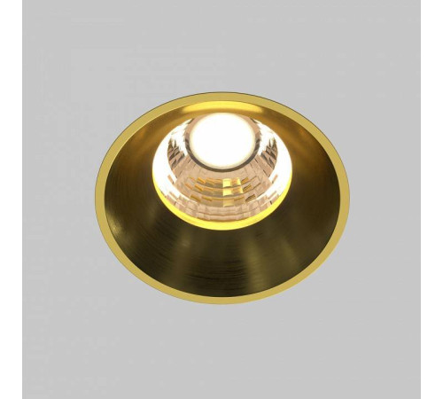 Встраиваемый светильник Maytoni Round DL058-7W3K-TRS-BS