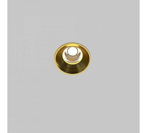 Встраиваемый светильник Maytoni Round DL058-7W3K-TRS-BS