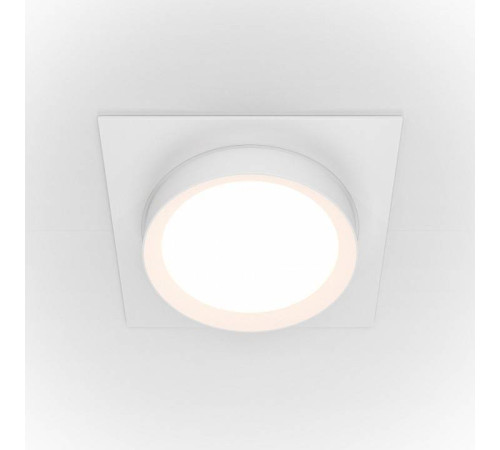 Встраиваемый светильник Maytoni Hoop DL086-GX53-SQ-W