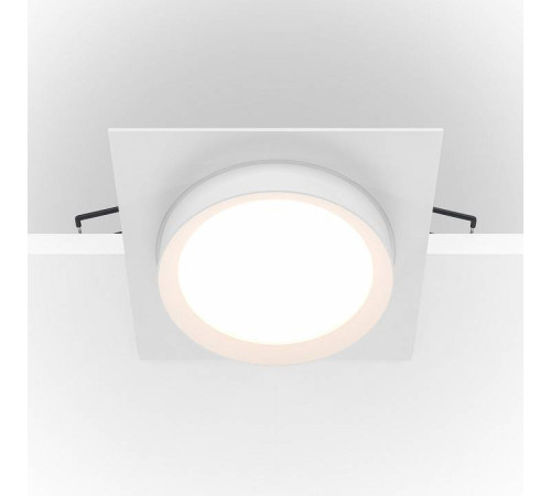 Встраиваемый светильник Maytoni Hoop DL086-GX53-SQ-W