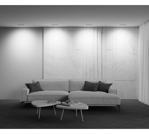 Встраиваемый светильник Maytoni Parete DL100-12W2.7-3-4K-B