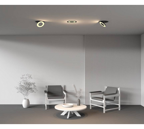 Встраиваемый светильник Maytoni Vector DL102-12W2.7K-B