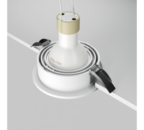 Встраиваемый светильник Maytoni Atom DL113-GU10-01-RD-W