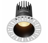 Встраиваемый светильник Maytoni Dip DL122-15W-2.7K-TRS-B
