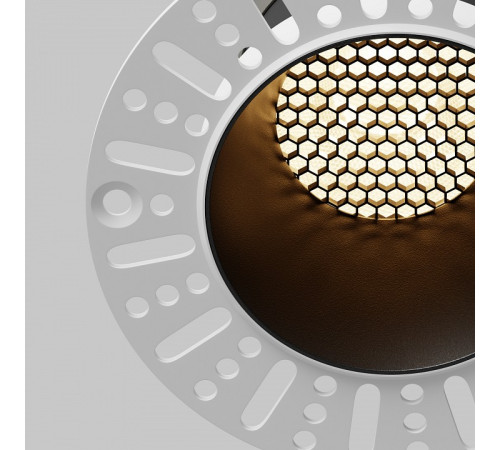 Встраиваемый светильник Maytoni DL122-15W-3K-TRS-B