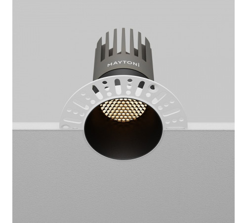 Встраиваемый светильник Maytoni DL122-15W-3K-TRS-B