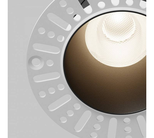 Встраиваемый светильник Maytoni Dip DL122-15W-4K-TRS-B