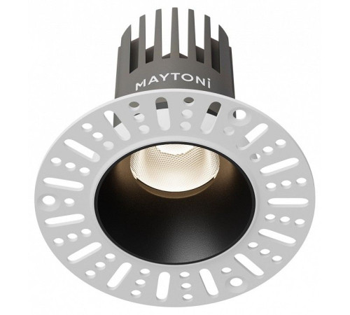 Встраиваемый светильник Maytoni DL124-10W-4K-TRS-B