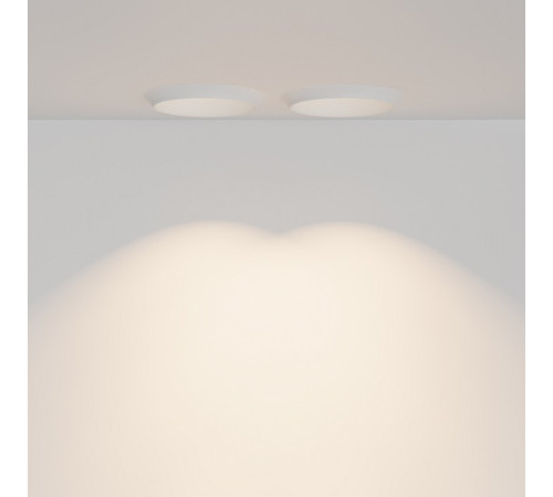 Встраиваемый светильник Maytoni Gyps Modern DL124-GU10-02-TRS-W