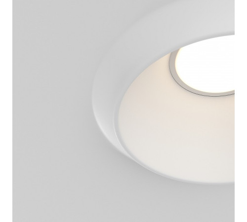 Встраиваемый светильник Maytoni Gyps Modern DL124-GU10-02-TRS-W