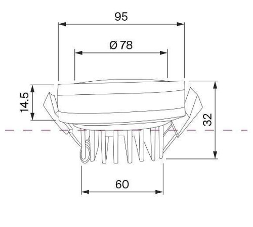 Встраиваемый светильник Maytoni Phanton DL2001-L12W4K