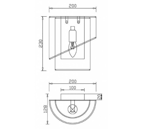 Накладной светильник Freya Earth FR5171WL-01BS