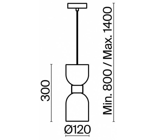 Подвесной светильник Freya Savia FR5203PL-01CH1