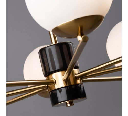 Люстра на штанге Freya Marble FR5230PL-08BS