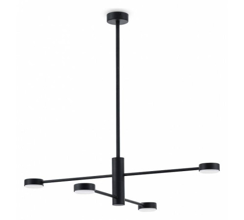 Люстра потолочная Freya Tactic 4 лампы FR5363CL-04B