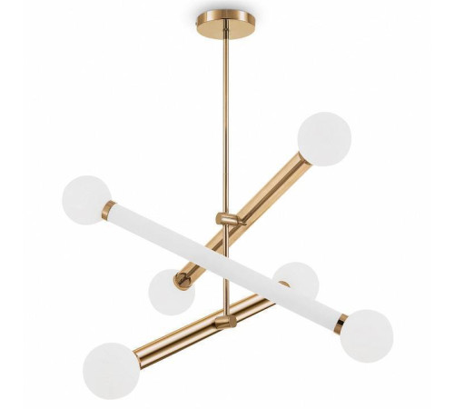 Люстра на штанге Freya Cross FR5381PL-06G