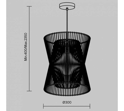 Подвесной светильник Freya Cottage FR5405PL-01B4