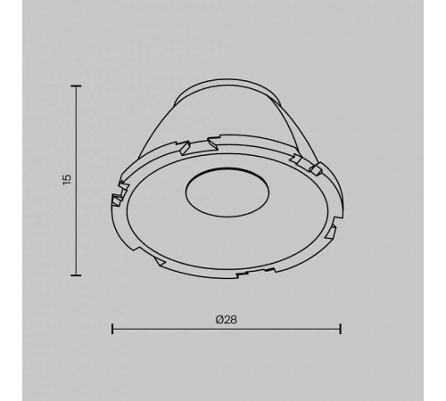 Линза Maytoni Accessories LensCD28-36