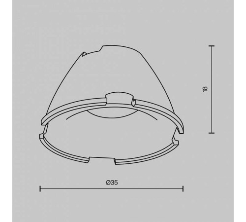 Линза Maytoni Accessories LensD35-24