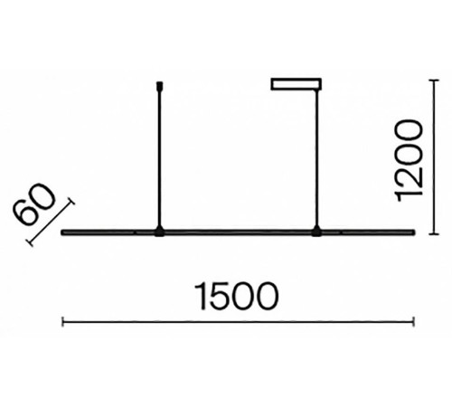 Подвесной светильник Maytoni Halo MOD005PL-L48BK