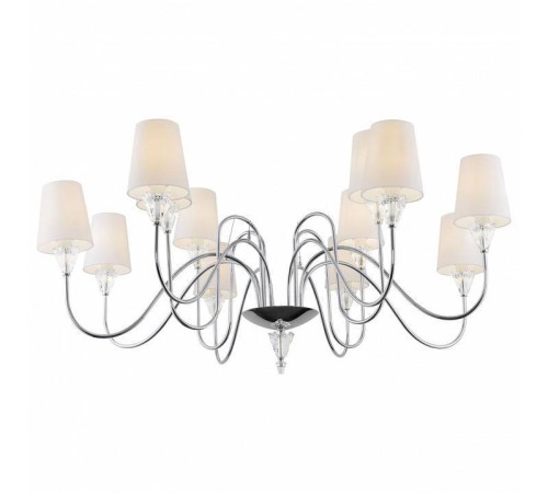 Подвесная люстра Maytoni Florero 12 ламп Хром MOD078PL-12CH