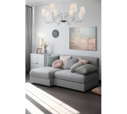 Подвесная люстра Maytoni Florero 12 ламп Хром MOD078PL-12CH