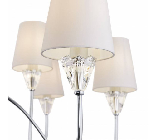 Подвесная люстра Maytoni Florero 12 ламп Хром MOD078PL-12CH