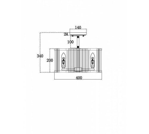 Светильник на штанге Maytoni Solar MOD087CL-04G