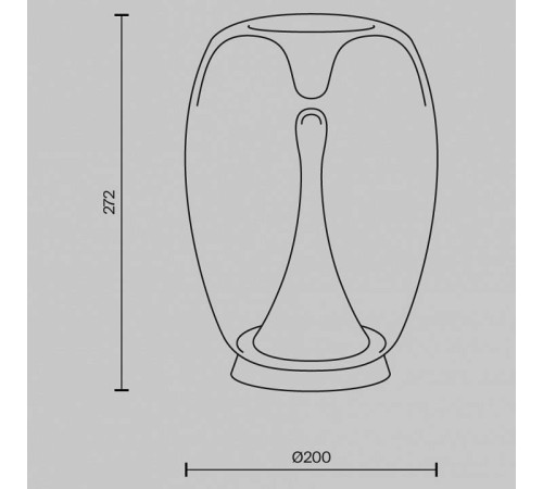 Настольная лампа декоративная Maytoni Halo MOD282TL-L15G3K1