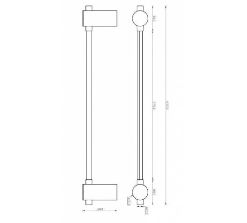 Накладной светильник Maytoni Rotta MOD413WL-L6G3K