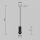 Подвесной светильник Maytoni Pilastro MOD430PL-L5W3K1