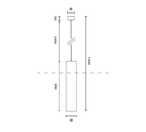 Подвесной светильник Maytoni Focus P075PL-01W