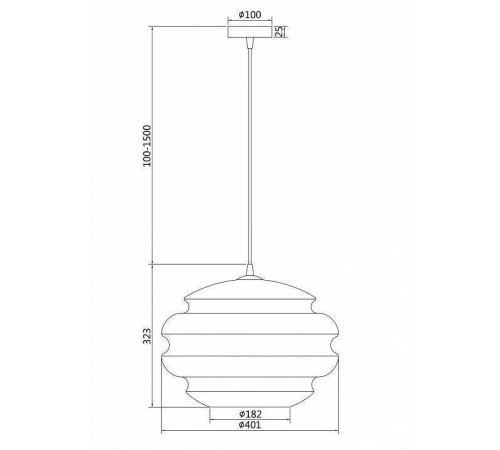 Подвесной светильник Maytoni Ruche P078PL-01SG