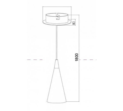 Подвесной светильник Maytoni Nevill P318-PL-01-W