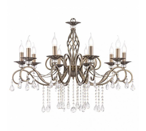 Подвесная люстра Maytoni Grace 10 ламп RC247-PL-10-R