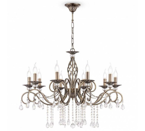Подвесная люстра Maytoni Grace 10 ламп RC247-PL-10-R