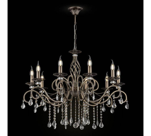 Подвесная люстра Maytoni Grace 10 ламп RC247-PL-10-R