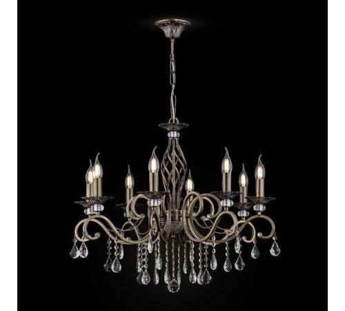 Подвесная люстра Maytoni Grace 10 ламп RC247-PL-10-R