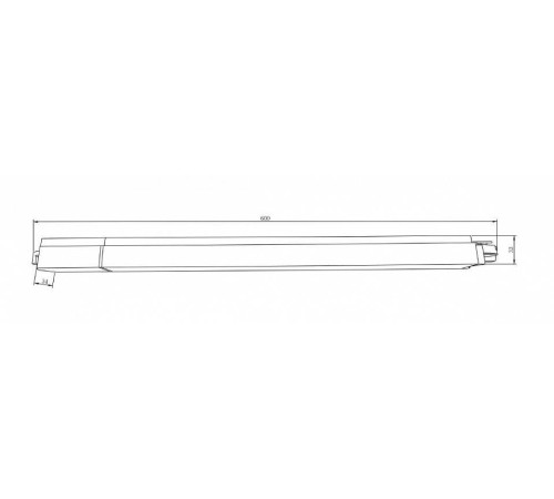 Накладной светильник Maytoni Basis TR000-1-24W4K-B