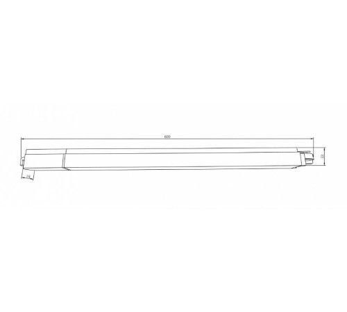 Накладной светильник Maytoni Basis 24 Вт TR000-1-24W4K-W