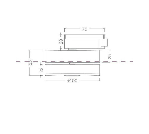 Накладной светильник Maytoni Magic 12 Вт 3000 К TR006-1-12W3K-B4K