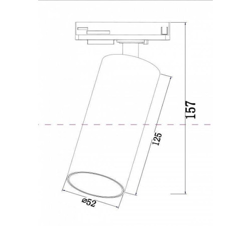 Светильник на штанге Maytoni Focus LED TR021-1-12W3K