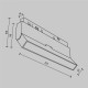 Накладной светильник Maytoni Basis Rot TR036-2-12W2.7K-B