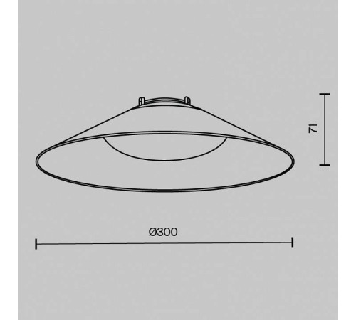 Подвесной светильник Maytoni Campana TR127B-12W4K-B