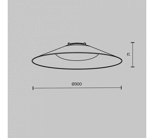 Подвесной светильник Maytoni Campana TR127B-12W4K-W