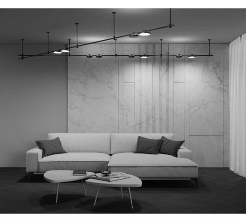 Накладной светильник Maytoni Plato TR153-1-10W4K-B