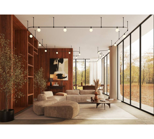 Светильник на штанге Maytoni Luna TR208-1-5W3K-B